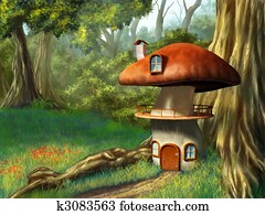 Mushroom house Mushroom house