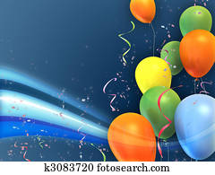 Party balloons Party balloons