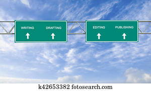 sinal estrada, para, publicar