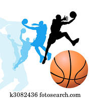 שחקנים של כדור הסל