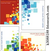 名刺, テンプレート, ∥で∥, モザイク, 背景
