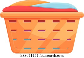 Laundry Basket Clipart | Our Top 1000+ Laundry Basket EPS Images