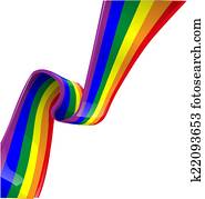 peace flag background