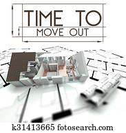 Time to move out with project of house