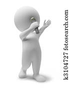 3d small people - singer 3d small people - singer