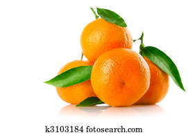 color tangerine fruit