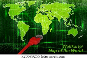 Map of the world Map of the world