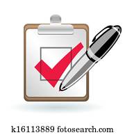 mark and pen mark and pen