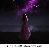 אישה, ו, לירות, stars.