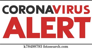 alert coronavirus message alert coronavirus message