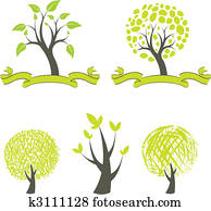 collection of trees collection of trees