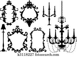frames and chandelier frames and chandelier
