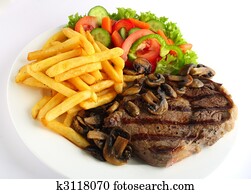 Ribeye steak meal Ribeye steak meal