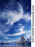 נוף, ב, פנטזיה, כוכב לכת