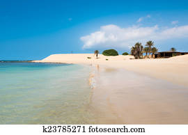  Chaves beach Praia de Chaves in Boavista Cape Verde - Cabo Verd