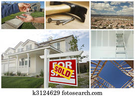 Construction and Real Estate Collage