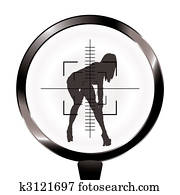 hunt rifle sexy target hunt rifle sexy target