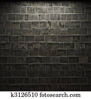 illuminated stone wall illuminated stone wall