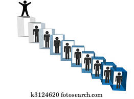 People celebrate promotion retirement successs in hierarchy People celebrate promotion retirement successs in hierarchy