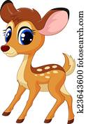 Cartoon deer Cartoon deer