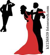 dancing silhouettes dancing silhouettes