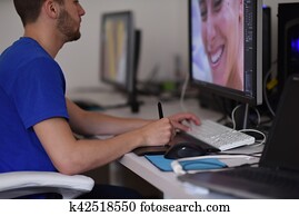graphic designer at work graphic designer at work