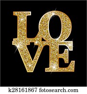 love,, זהב, מכתבים