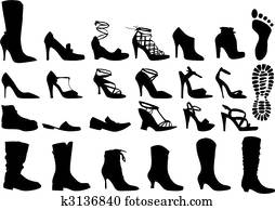 shoes, vector shoes, vector