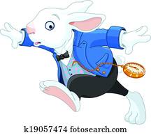 לרוץ, שפן לבן