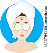 ספא, גברת, מלפפונים