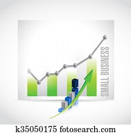 עסק קטן, גרפים, חתום, מושג