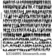 320, mode, silhouetten 320, mode, silhouetten