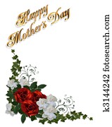 Mothers day card roses Mothers day card roses