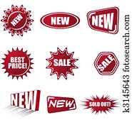 sales symbols set sales symbols set