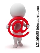 3d small people - email 3d small people - email
