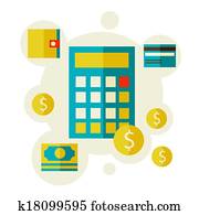 calculator and money