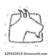 folk, facon, goat, dyr