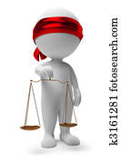 3d small people - scales