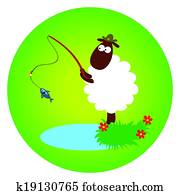 Funny sheep Funny sheep