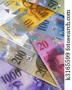 Swiss Bank bills