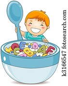 אלפבית, דגנים