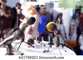 News conference News conference