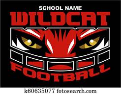 wildcat, futebol