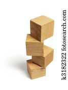 Stack of Wooden Blocks