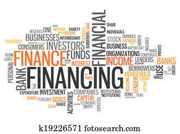 Word Cloud Financing