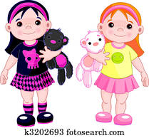 Cute little girls