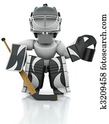 Ice hockey Goalie Ice hockey Goalie
