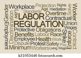 Labor Regulation Word Cloud Labor Regulation Word Cloud