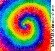 Tie-Dye Alcohol Ink Painting Tie-Dye Alcohol Ink Painting