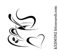 קפה, אהוב, וקטור